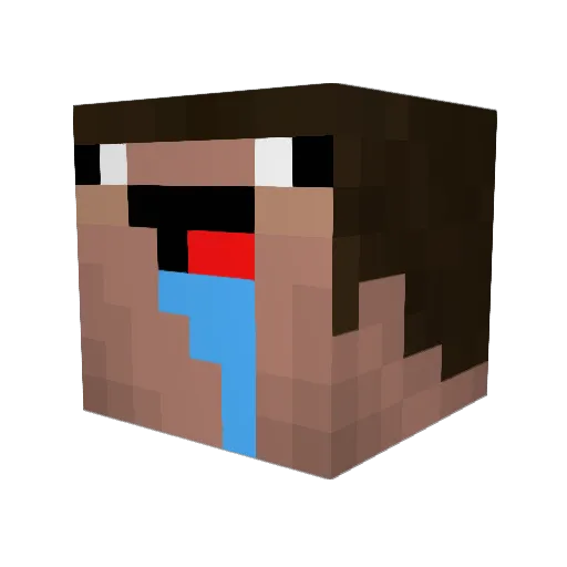 Im_Your_Nemesis Minecraft avatar head, 3D render