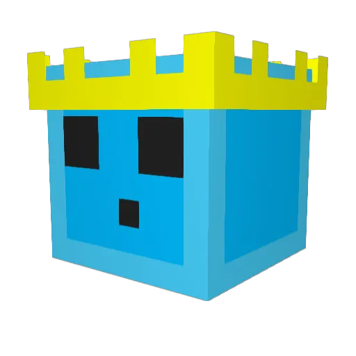 Im_Zorkin Minecraft avatar head, 3D render