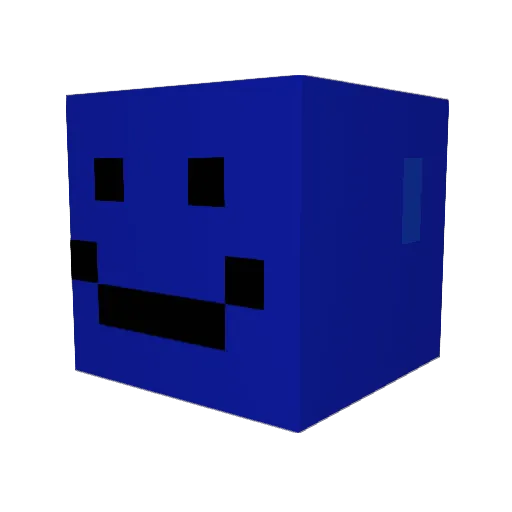 Im_a_grocerybag Minecraft avatar head, 3D render