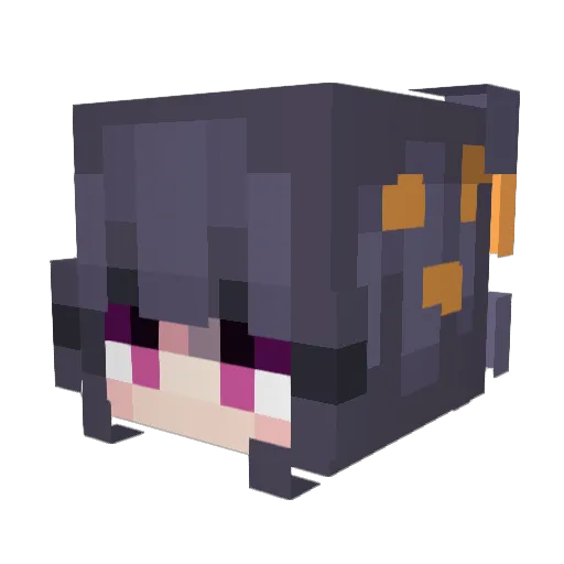 Im_cosa Minecraft avatar head, 3D render
