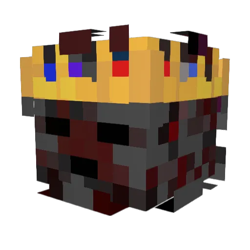 Im_noobie Minecraft avatar head, 3D render
