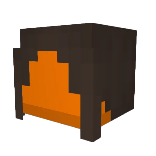 ImaBarbieGirl3 Minecraft avatar head, 3D render
