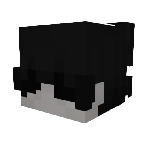 ImaProfessional Minecraft avatar head, 3D render