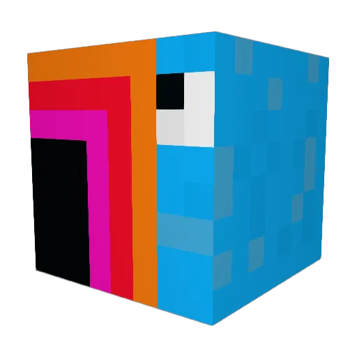ImaToucann Minecraft avatar head, 3D render