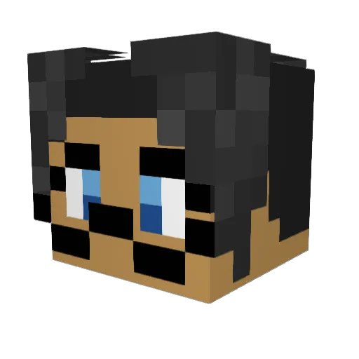 Ima_Dork Minecraft avatar head, 3D render