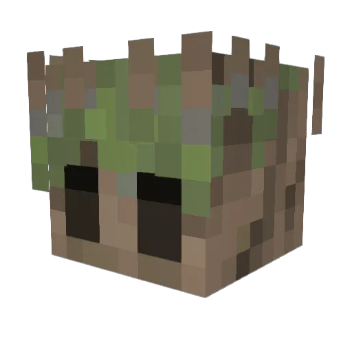 Imabanana80 Minecraft avatar head, 3D render