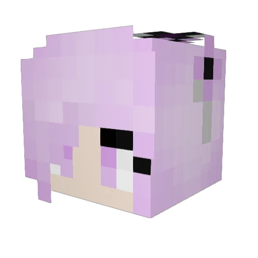 Imagicka Minecraft avatar head, 3D render
