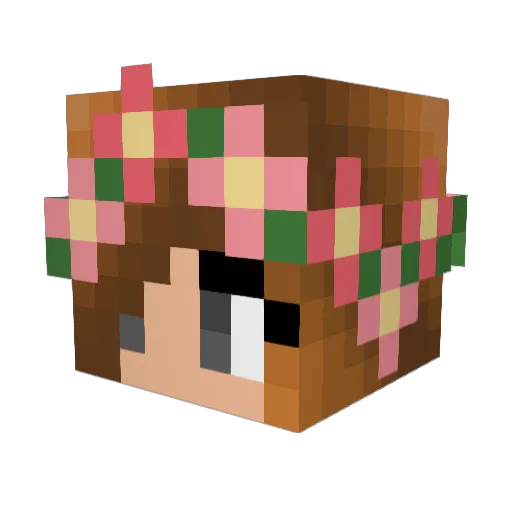 ImaginationJgt Minecraft avatar head, 3D render