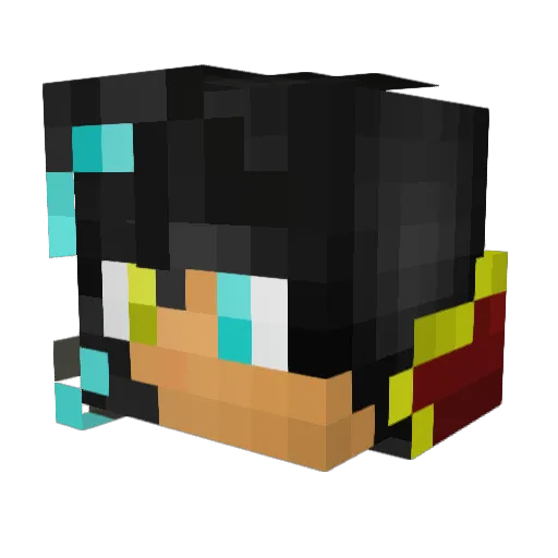 Imagine_Is_Him Minecraft avatar head, 3D render
