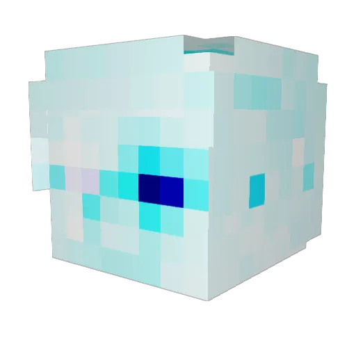 ImagisterI Minecraft avatar head, 3D render