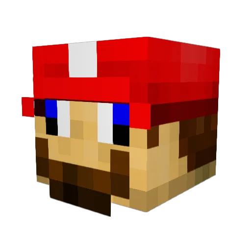Imakiwi0522 Minecraft avatar head, 3D render