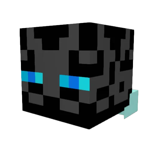 ImberRaptu24 Minecraft avatar head, 3D render