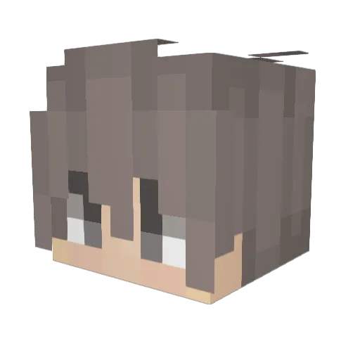 ImbiStar Minecraft avatar head, 3D render