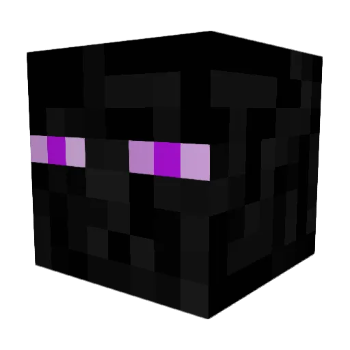 Imbile Minecraft avatar head, 3D render