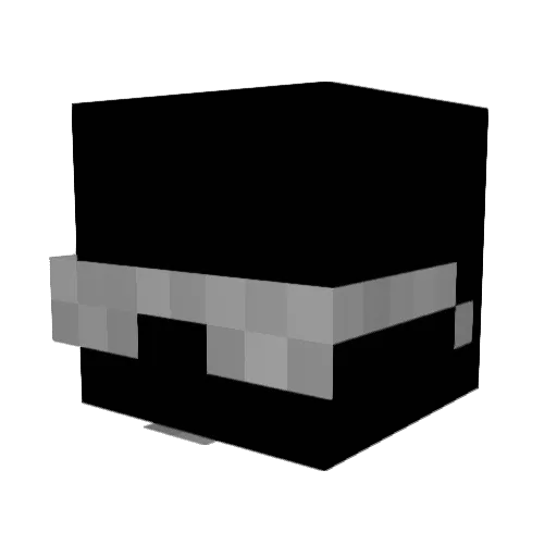Imbluffy4967 Minecraft avatar head, 3D render