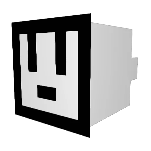Imeyyoo Minecraft avatar head, 3D render