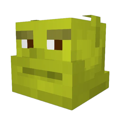 Imhard247 Minecraft avatar head, 3D render