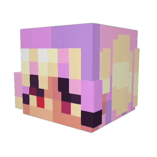 Imharryofc Minecraft avatar head, 3D render