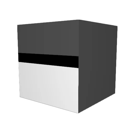 Imhere702 Minecraft avatar head, 3D render