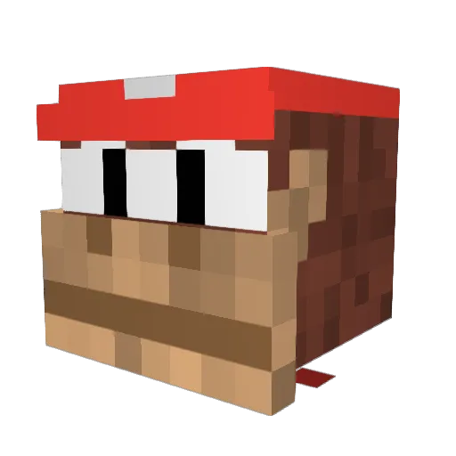 ImiBoy23 Minecraft avatar head, 3D render