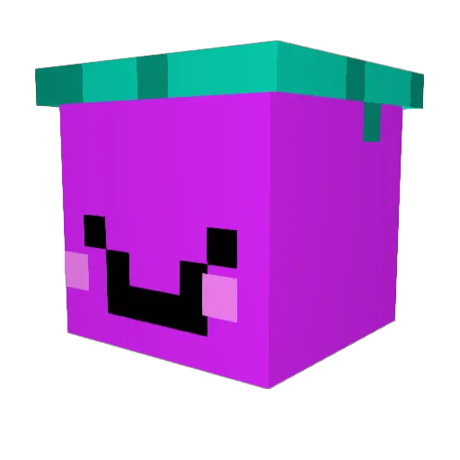 ImisBod Minecraft avatar head, 3D render