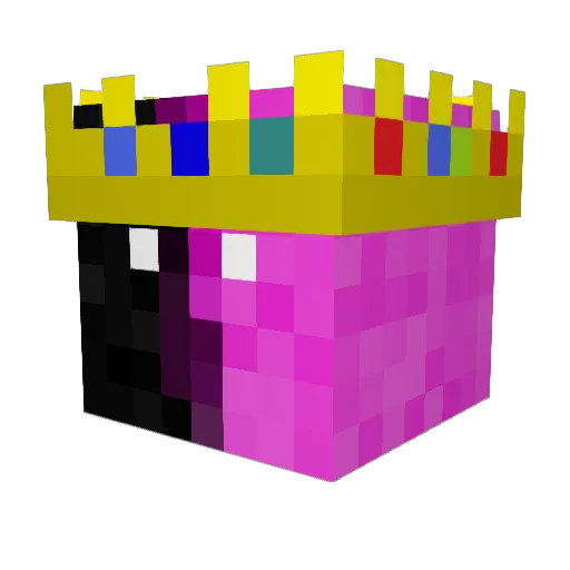 ImissKayn Minecraft avatar head, 3D render