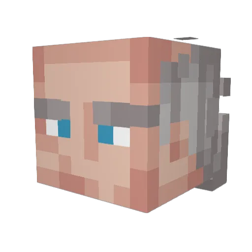 ImmigrantJuan Minecraft avatar head, 3D render