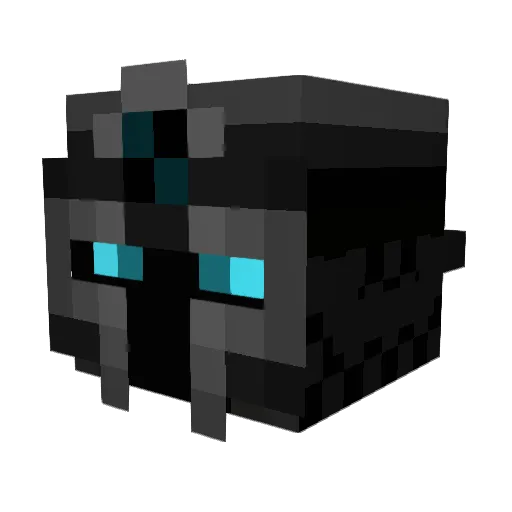 ImmoXZ Minecraft avatar head, 3D render