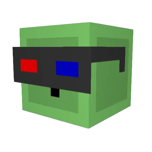 ImmortalAthena Minecraft avatar head, 3D render