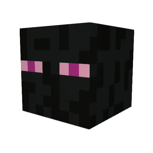 Immortalez Minecraft avatar head, 3D render