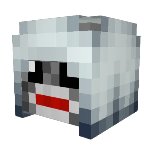 ImonkeykingI Minecraft avatar head, 3D render