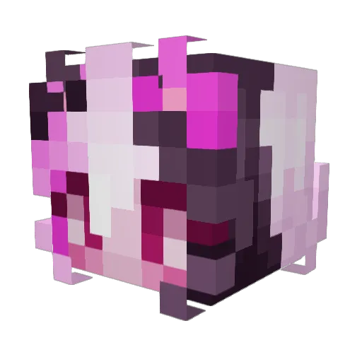 ImpInTheWood Minecraft avatar head, 3D render
