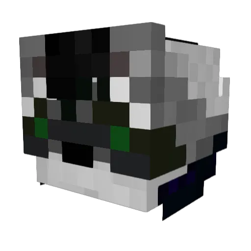 ImpStoleMyShoes Minecraft avatar head, 3D render