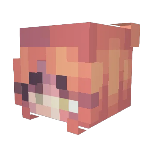 ImpactedCorn568 Minecraft avatar head, 3D render