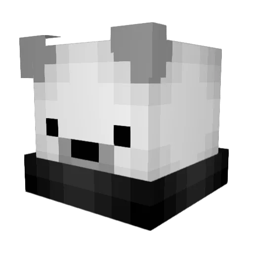 ImpalaPhoenix Minecraft avatar head, 3D render