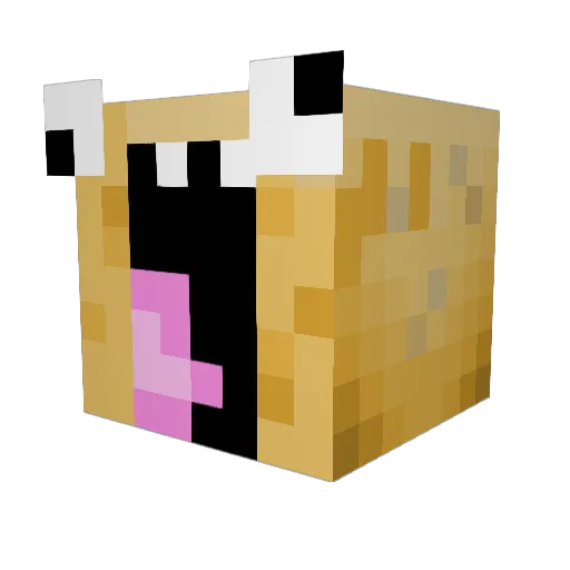 ImperadorBatata Minecraft avatar head, 3D render