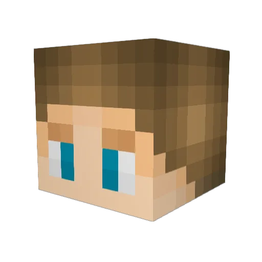 ImperatorDuncan Minecraft avatar head, 3D render