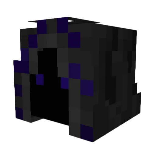 Imperatoryx Minecraft avatar head, 3D render