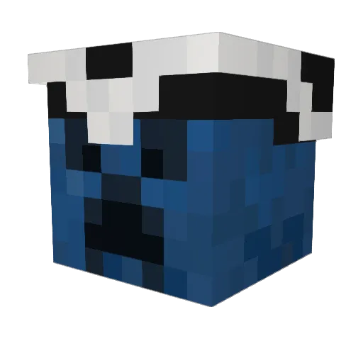 ImperialBrit Minecraft avatar head, 3D render