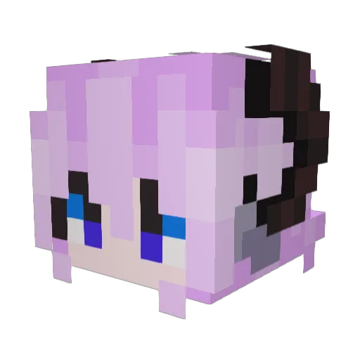 ImperialNinjaa Minecraft avatar head, 3D render