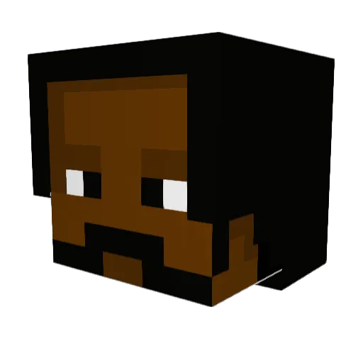 ImperialRose129 Minecraft avatar head, 3D render