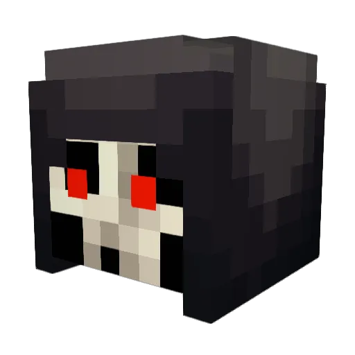 ImperialerReaper Minecraft avatar head, 3D render