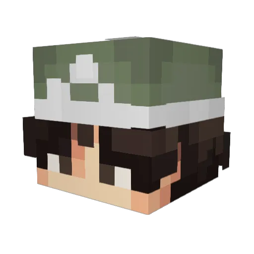 Imperium4390 Minecraft avatar head, 3D render