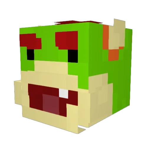 ImpishImpala Minecraft avatar head, 3D render