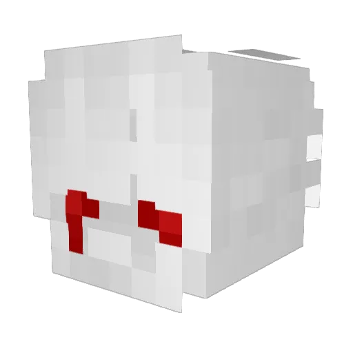 Importancia Minecraft avatar head, 3D render