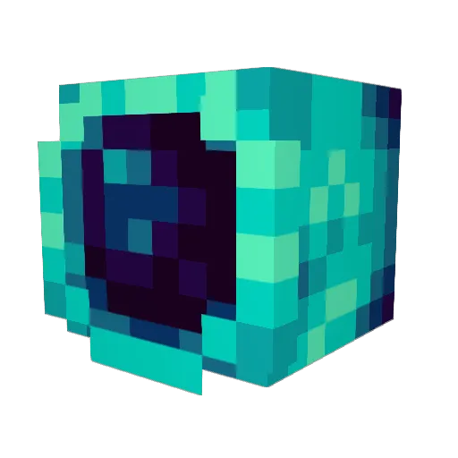 Impossible8343 Minecraft avatar head, 3D render