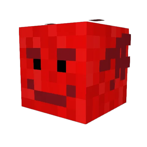 Impravon Minecraft avatar head, 3D render