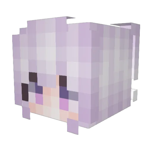 ImpressionRadius Minecraft avatar head, 3D render