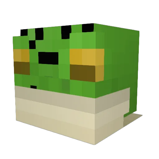 Impreza2 Minecraft avatar head, 3D render