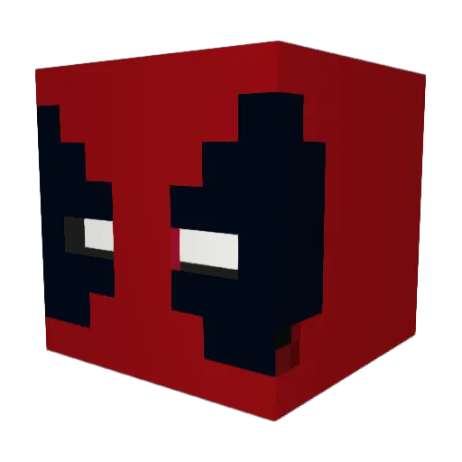 ImprobableLemon Minecraft avatar head, 3D render